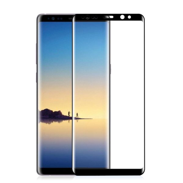 Tvrdené sklo na Samsung Galaxy Note 9, 9H, 0.3mm, 3D čierne