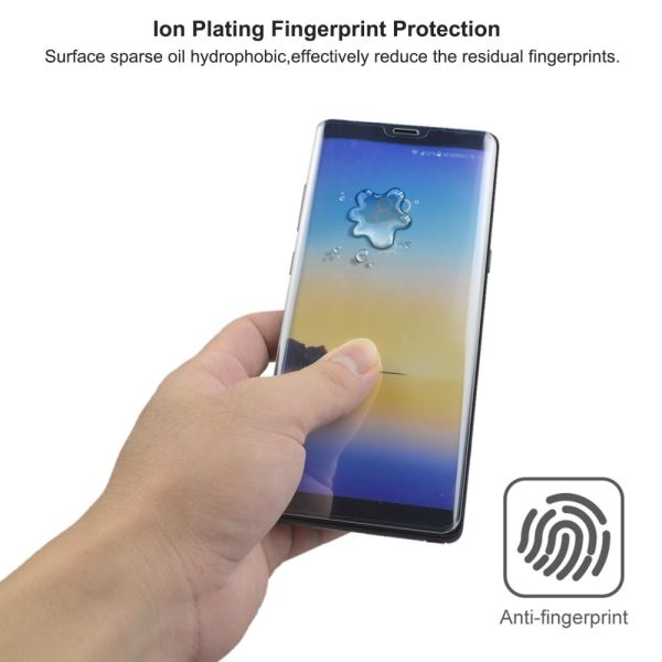 Tvrdené sklo na Samsung Galaxy Note 9, 9H, 0.3mm, 3D číre
