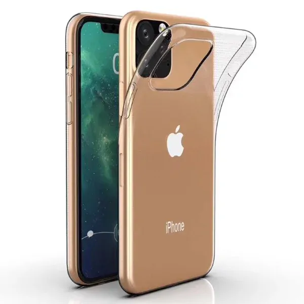 Kryt na iPhone 11 Pro gumový Premium číry