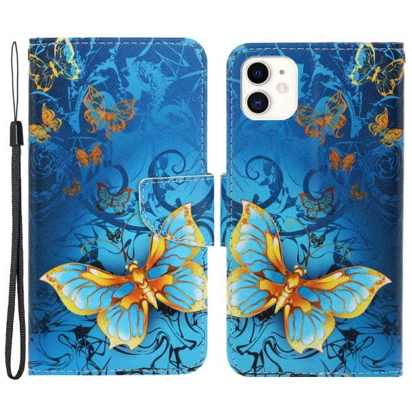 Púzdro pre iPhone 11 Pro Motýľ modré