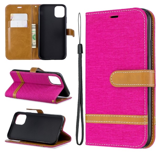 Púzdro pre iPhone 11 Pro Jeans ružový