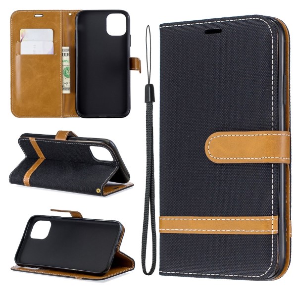 Púzdro pre iPhone 11 Pro Jeans čierny