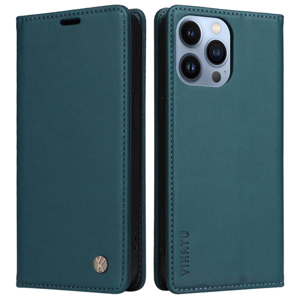 Puzdro YIKATU pre iPhone 13 Pro modré