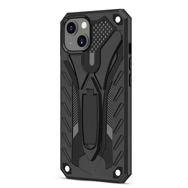 Kryt na iPhone 13 Pro odolný kickstand zlatý