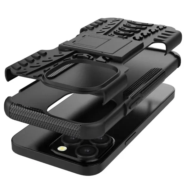 Kryt na iPhone 13 Pro odolný Tire modrý