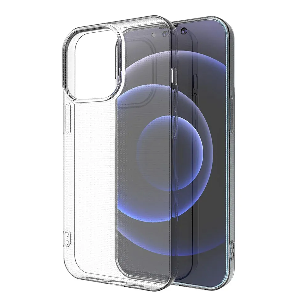 Kryt na iPhone 14 Pro gumový Premium číry