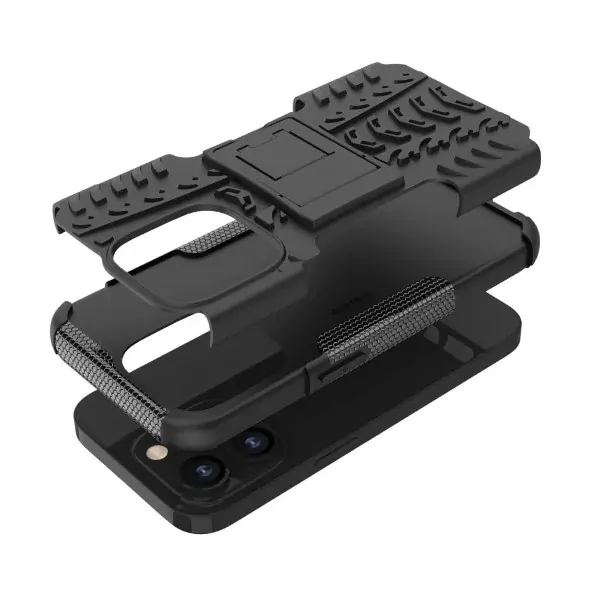 Kryt na iPhone 14 Pro odolný Tire zelený