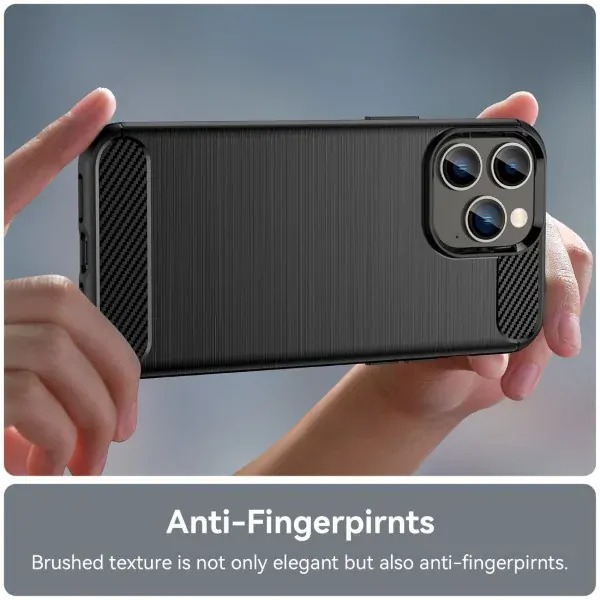 Kryt na iPhone 14 Pro Carbon červený