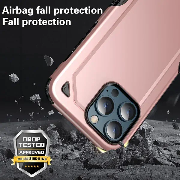 Kryt na iPhone 13 Pro odolný Rugged tmavo modrý