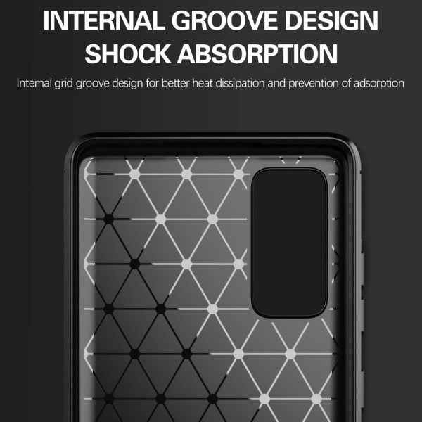 Kryt na Samsung Galaxy S20 FE Carbon červený