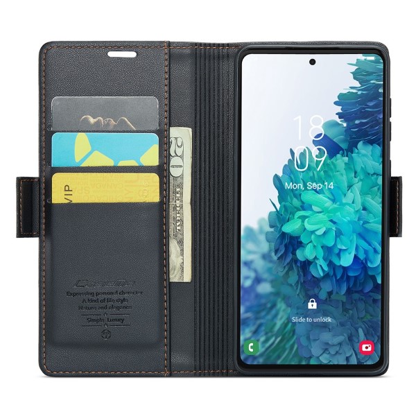 Puzdro na Samsung Galaxy S20 CASEME smooth čierne