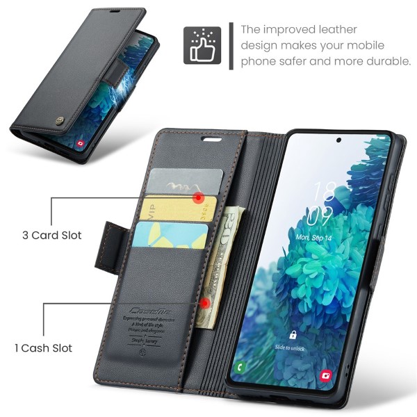 Puzdro na Samsung Galaxy S20 CASEME smooth čierne