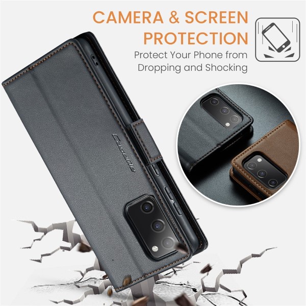 Puzdro na Samsung Galaxy S20 CASEME smooth čierne