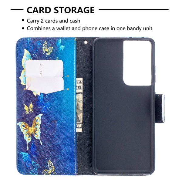 Puzdro na Samsung Galaxy S21 Ultra Kytka