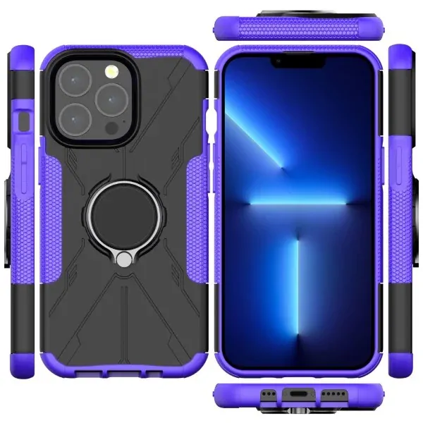 Kryt na iPhone 13 Pro Max odolný Hybrid čierny