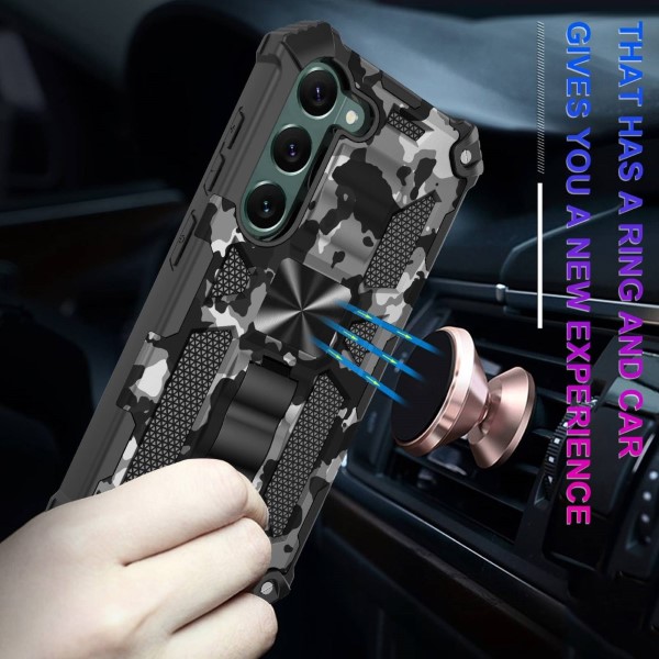 Kryt na Samsung Galaxy S23 odolný Camo modrý