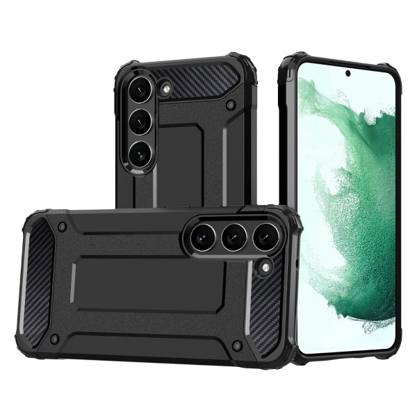 Kryt na Samsung Galaxy S23 odolný Hybrid strieborný