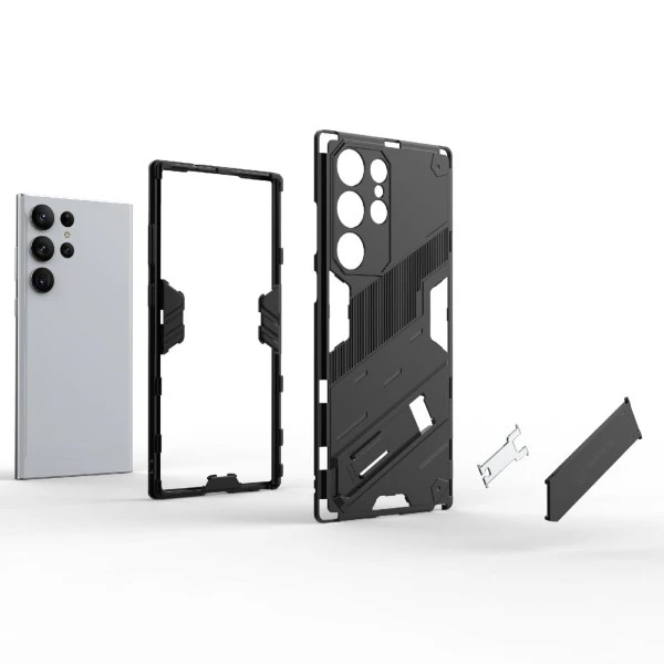 Kryt na Samsung Galaxy S23 Ultra odolný Shockproof sivý