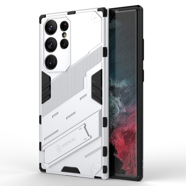 Kryt na Samsung Galaxy S23 Ultra odolný Camo svetlo modrý