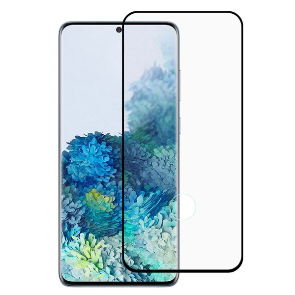 Tvrdené sklo na Samsung Galaxy S20 Plus (podpora odomykania odtlačkom prsta) čierne