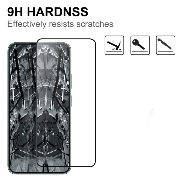 Tvrdené sklo na Samsung Galaxy S23 Plus (podpora odomykania odtlačkom prsta) čierne