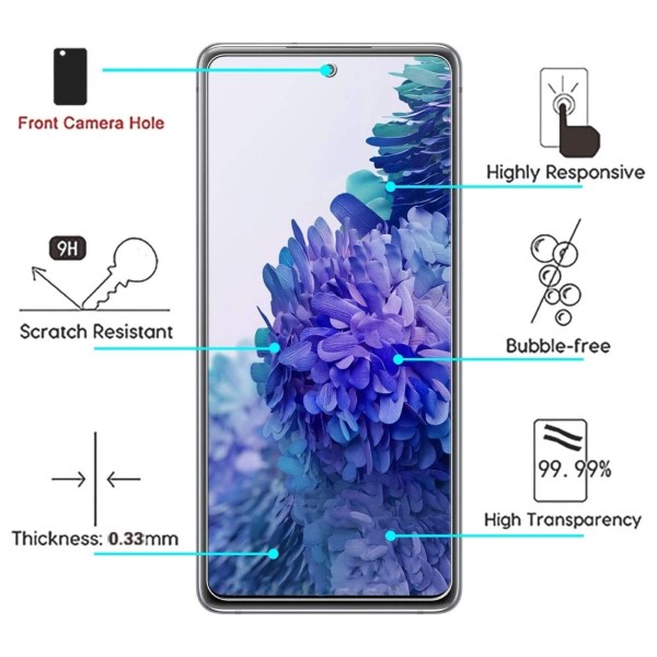 Tvrdené sklo na Samsung Galaxy S21 FE číre