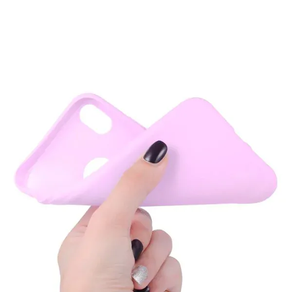 Kryt na iPhone Xr Candy gumový hole tmavo modrý