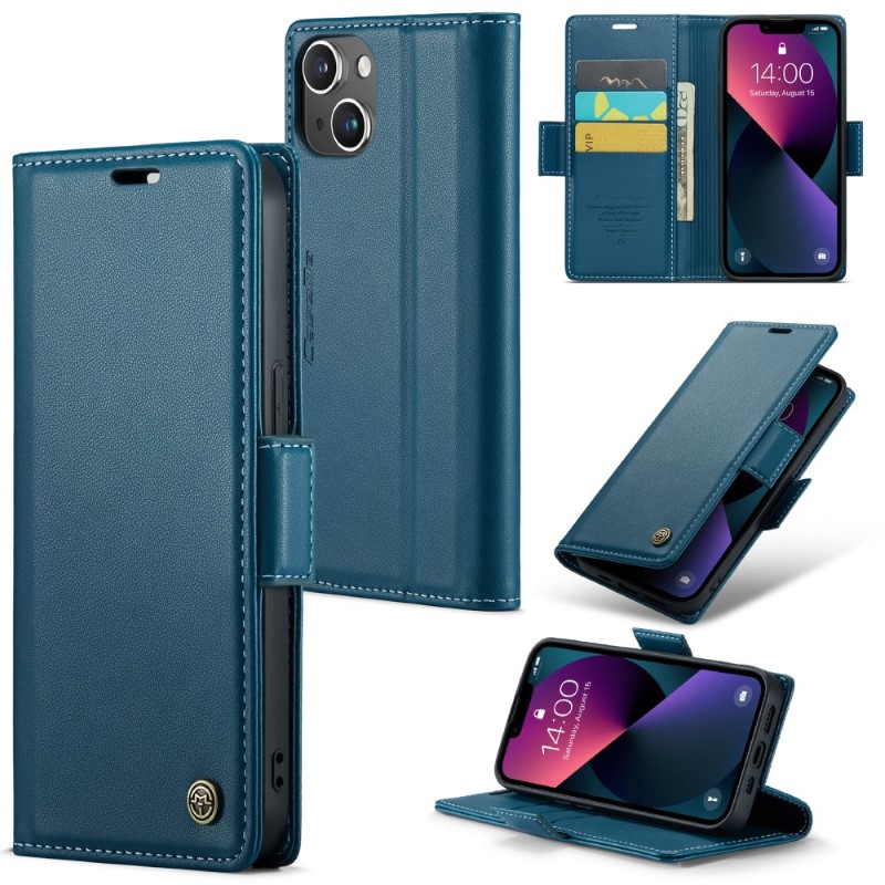 Púzdro na iPhone 15 CASEME Smooth modré