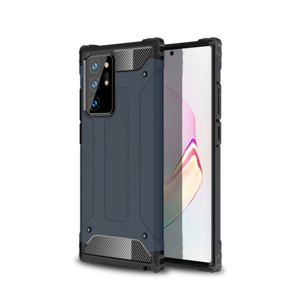 Kryt na Samsung Galaxy Note 20 Ultra Hybrid tmavomodrý