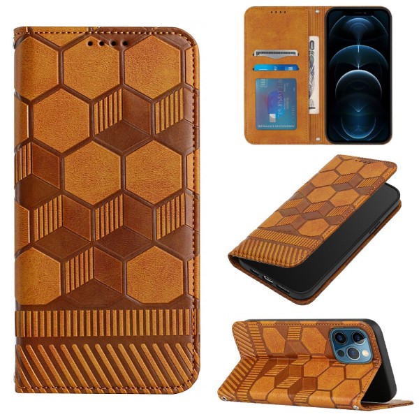 Púzdro pre iPhone 11 Rhombus hnedé