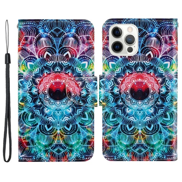 Puzdro pre iPhone 13 Pro Mandala farebné