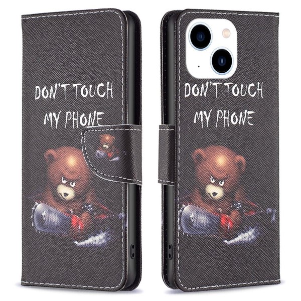 Púzdro pre iPhone 14 Medvedík čierne