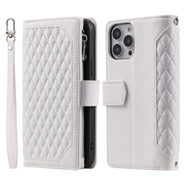 Púzdro pre iPhone 14 Pro Luxury Double Layer biele