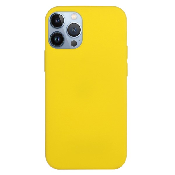 Kryt na iPhone 14 Pro gumový žltý