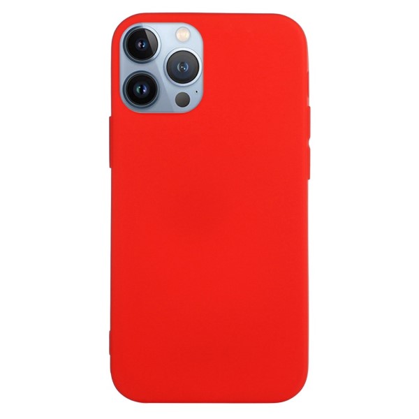Kryt na iPhone 14 Pro gumový červený
