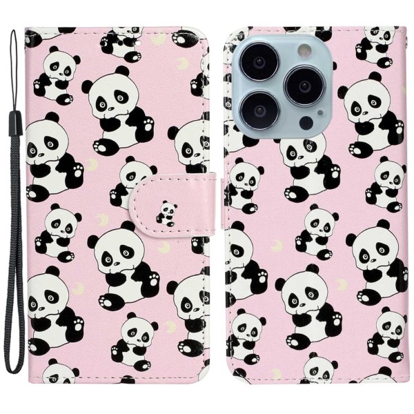 Púzdro pre iPhone 14 Pro Panda ružové