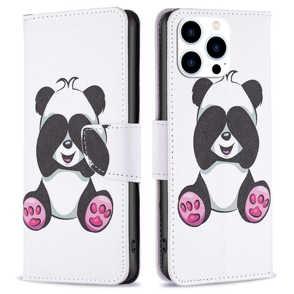 Púzdro pre iPhone 14 Pro Panda biele