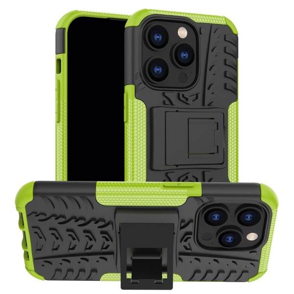 Kryt na iPhone 14 Pro odolný Tire zelený