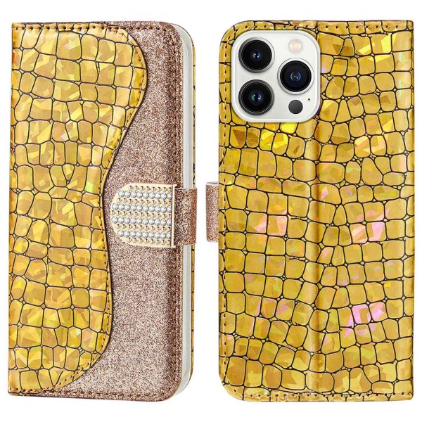 Púzdro pre iPhone 14 Pro Glitter zlaté