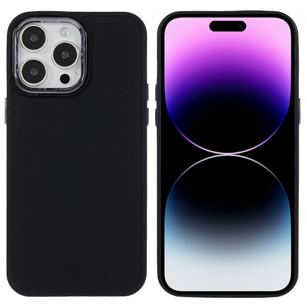 Kryt na iPhone 14 Pro gumový Lens čierny