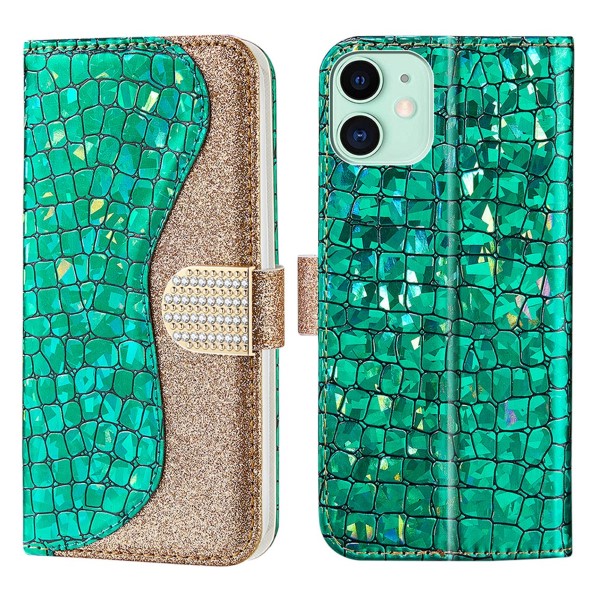 Púzdro pre iPhone 13 Glitter zelené