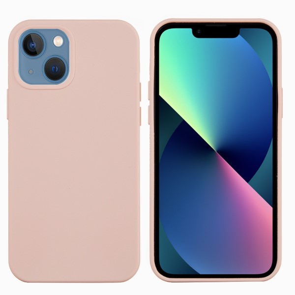Kryt na iPhone 13 Liquid svetlo ružový