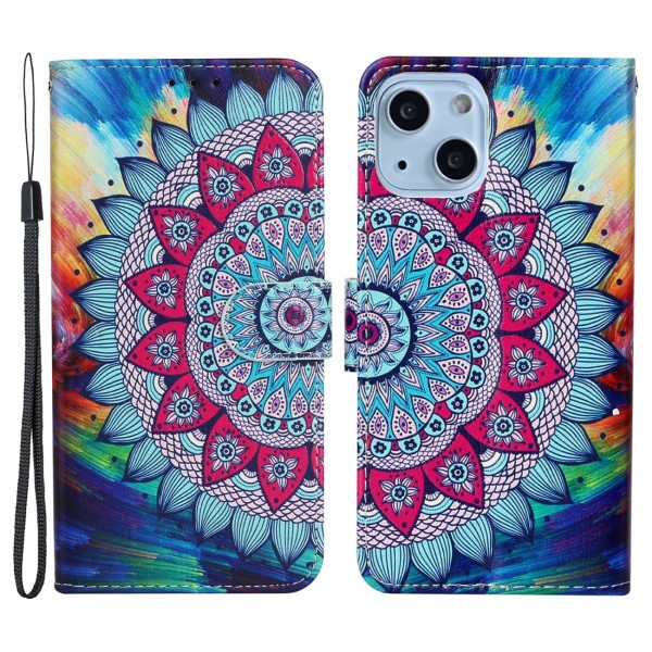 Puzdro pre iPhone 13 Mandala farebné