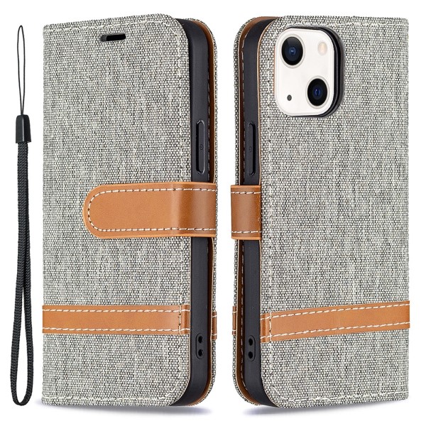 Púzdro pre iPhone 13 Jeans šedé
