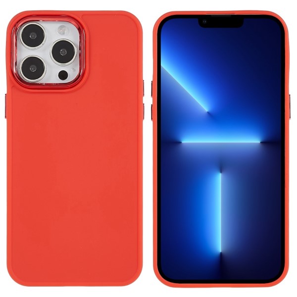Kryt na iPhone 13 Pro Lens červený