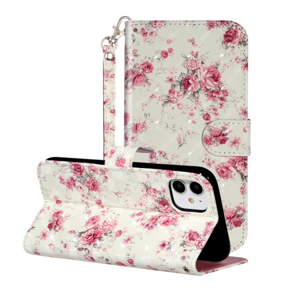 Puzdro pre iPhone 11 Ruže biele