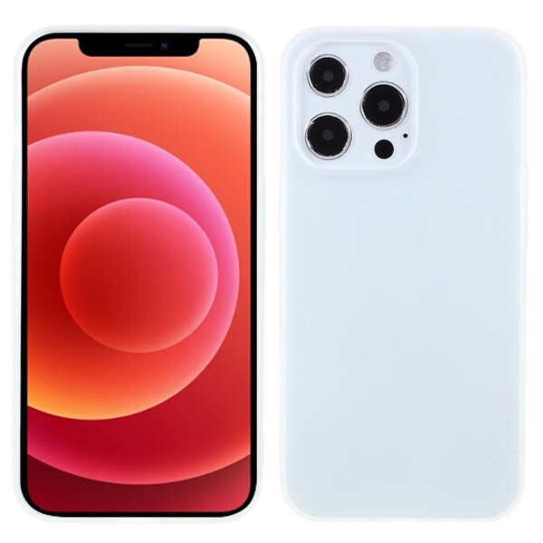 Kryt na iPhone 13 Pro Max gumový biely