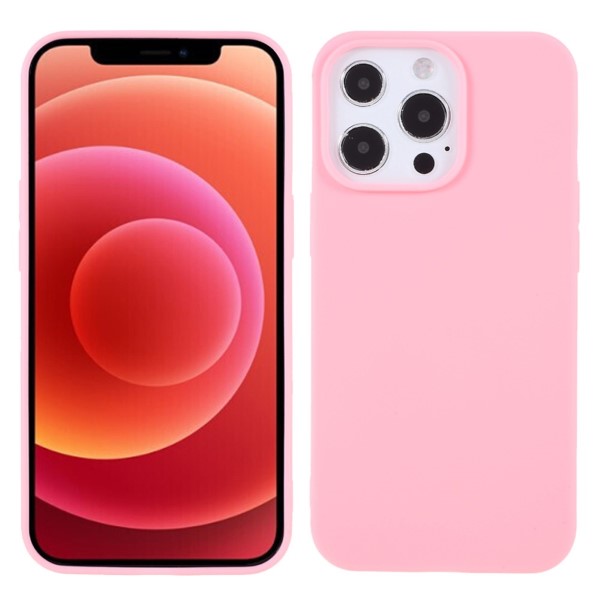Kryt na iPhone 13 Pro Max gumový ružový