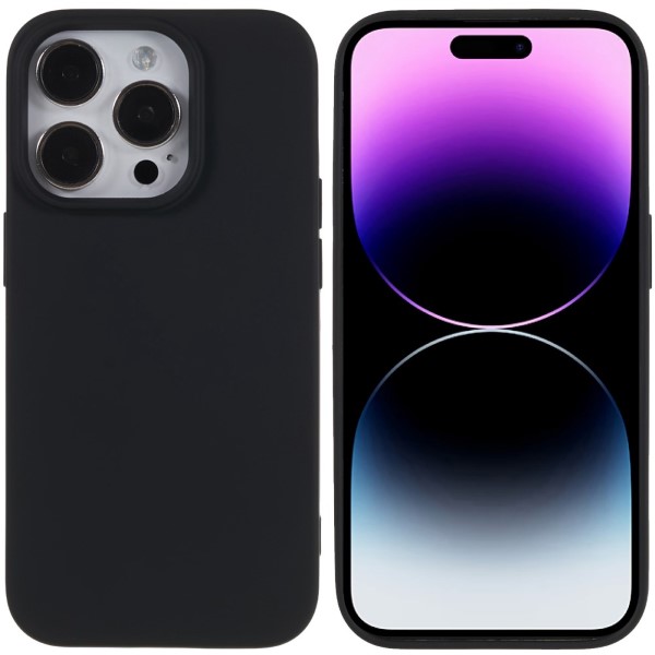 Kryt na iPhone 14 Pro Max gumový čierny