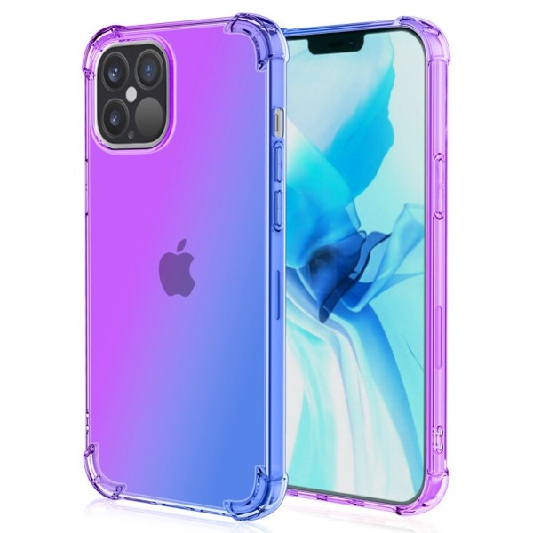 Kryt na iPhone 14 Pro Max gumový gradient fialový